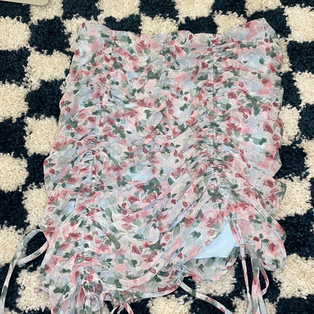 Emory park pink and blue skirt
